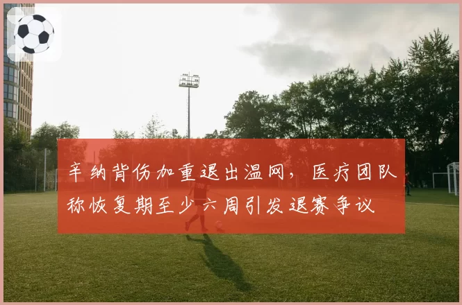 辛纳背伤加重退出温网，医疗团队称恢复期至少六周引发退赛争议